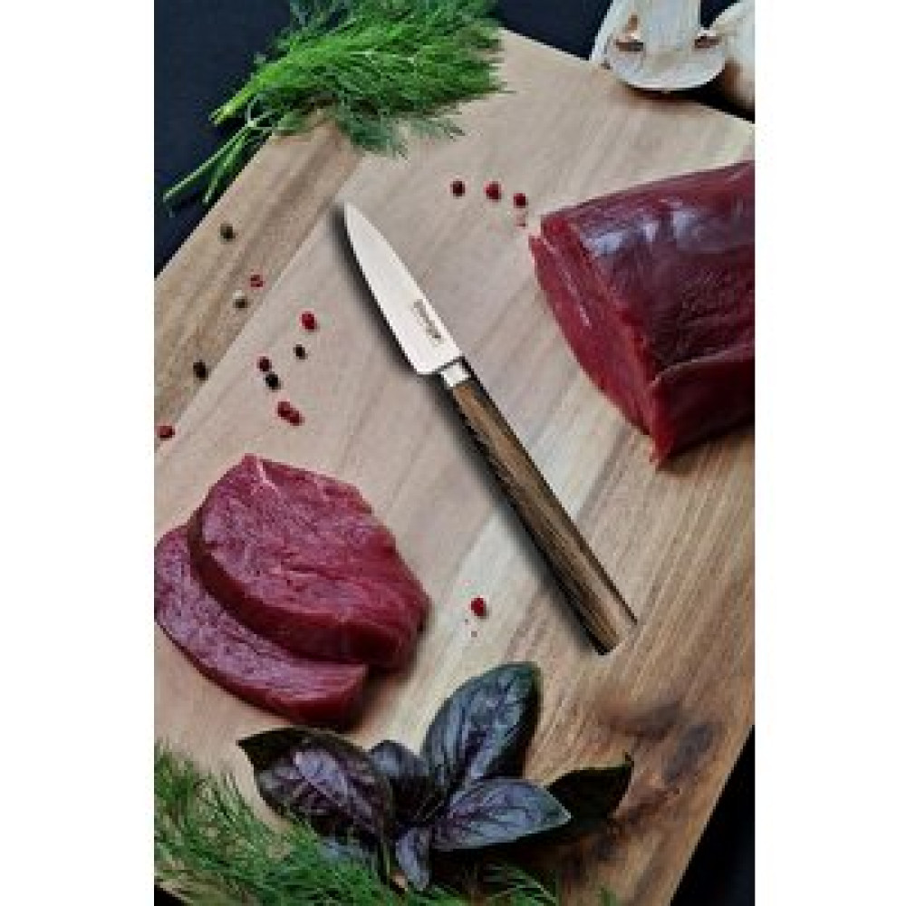 Stevig Blackwood Dövme Çelik Sebze Ve Mutfak Bıçağı Kahverengi 8,5 Cm St-400.019 Bıçaklar ve Bıçak Setleri Fiyatı