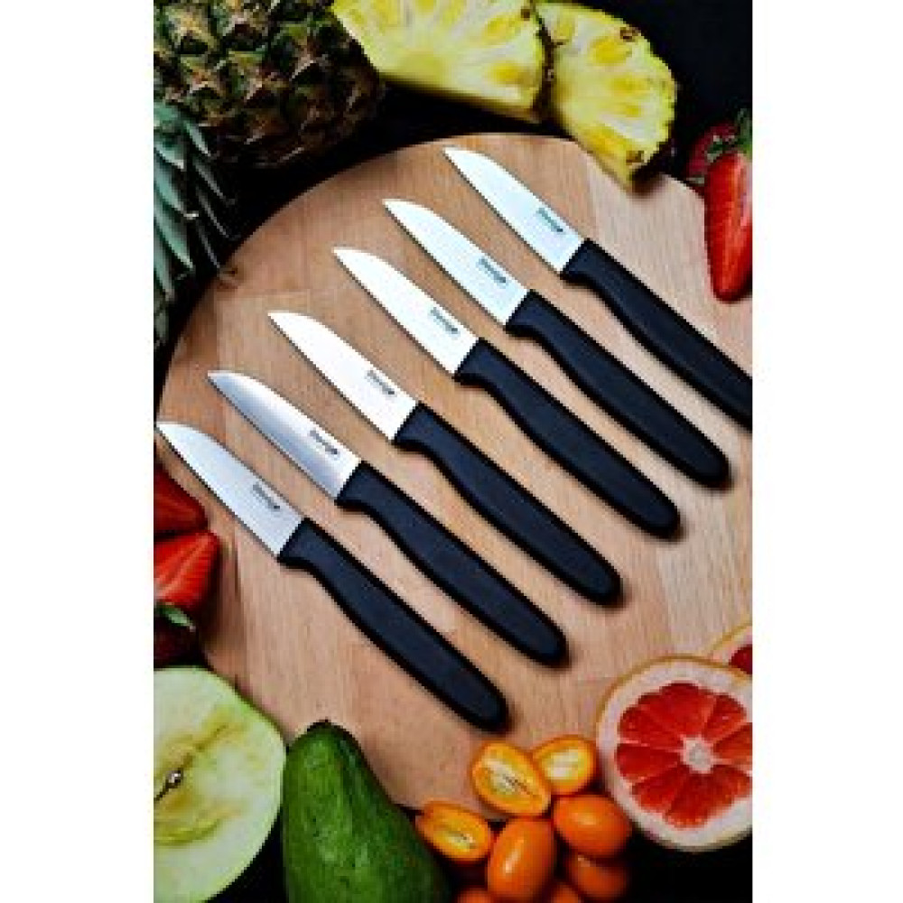 Stevig Cut 4 Fruit 6’lı Meyve Bıçak Seti Siyah St-403 Bıçaklar ve Bıçak Setleri Fiyatı