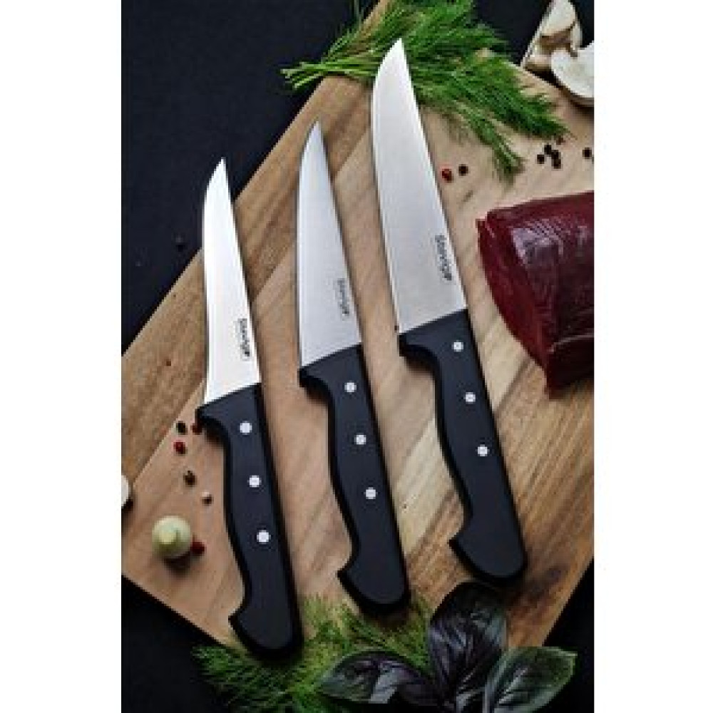 Stevig Cut 4 Meat Kasap Ve Et Bıçak Seti 13,5 Cm 14 Cm Ve 17 Cm St-400.013 - St-400.014 - St-400.015 Bıçaklar ve Bıçak Setleri Fiyatı