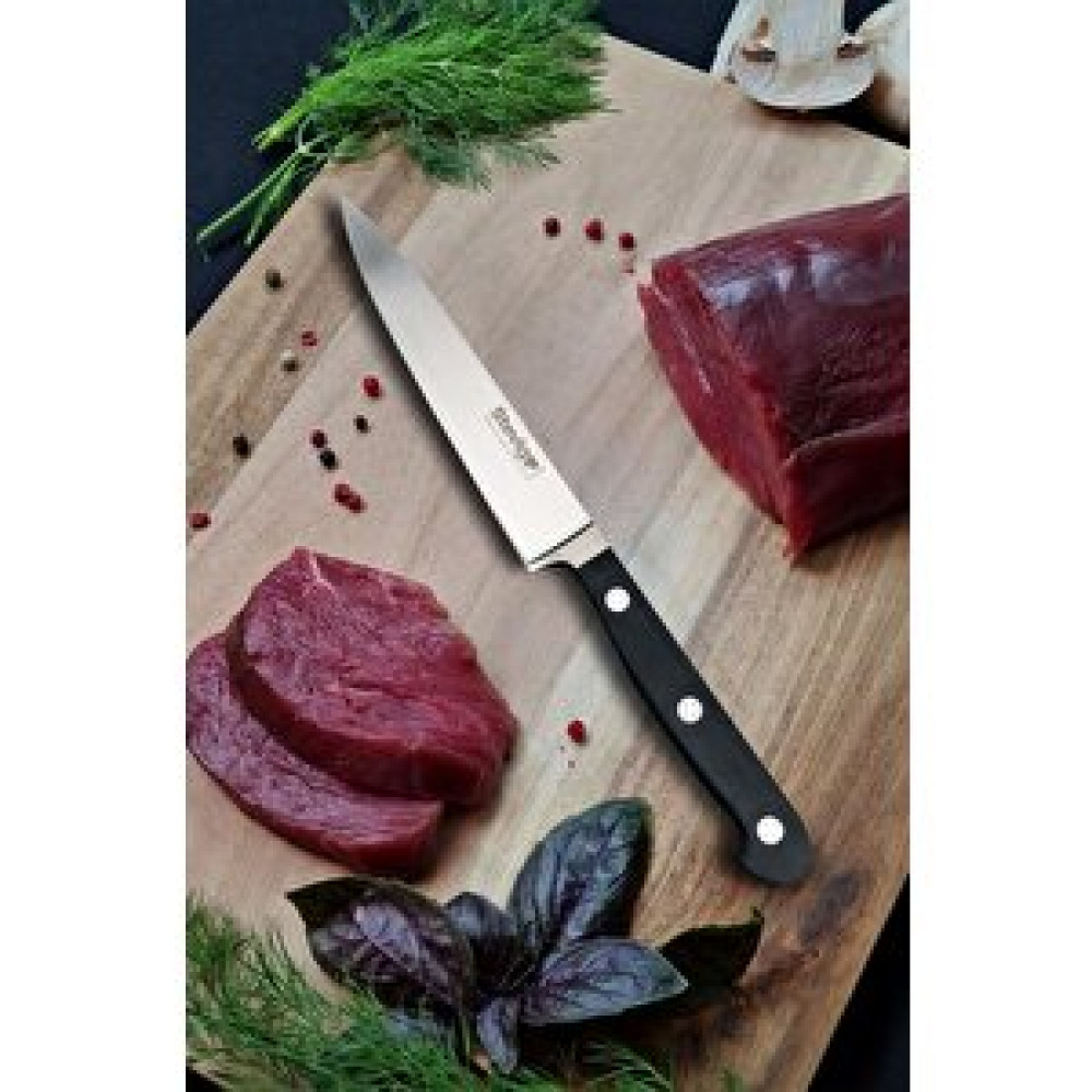 Stevig Elegant Dövme Çelik Sebze Ve Mutfak Bıçağı Siyah 15 Cm St-400.027 Bıçaklar ve Bıçak Setleri Fiyatı