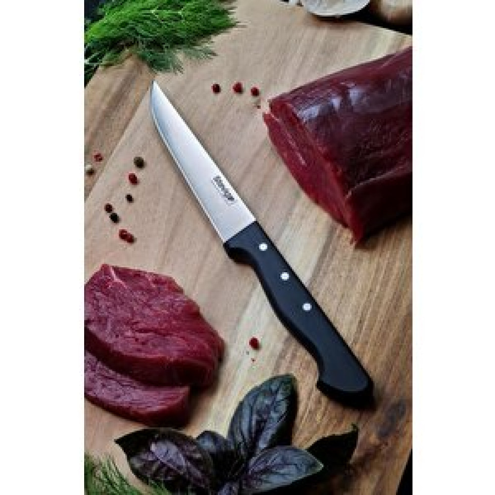 Stevig Pro Mutfak Ve Et Bıçağı Siyah 12,5 Cm St-400.012 Bıçaklar ve Bıçak Setleri Fiyatı