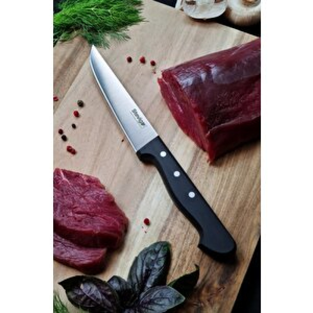 Stevig Pro Mutfak Ve Et Bıçağı Siyah 13 Cm St-400.011 Bıçaklar ve Bıçak Setleri Fiyatı