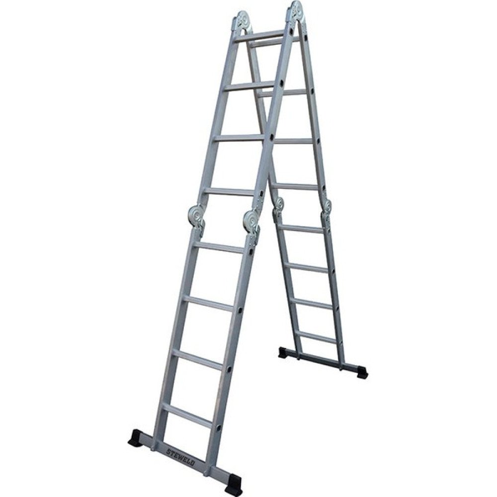 Steweld AM0316D Akrobat Merdiven 4x4 Basamk 448cm Nalburiye & Hırdavat Fiyatı