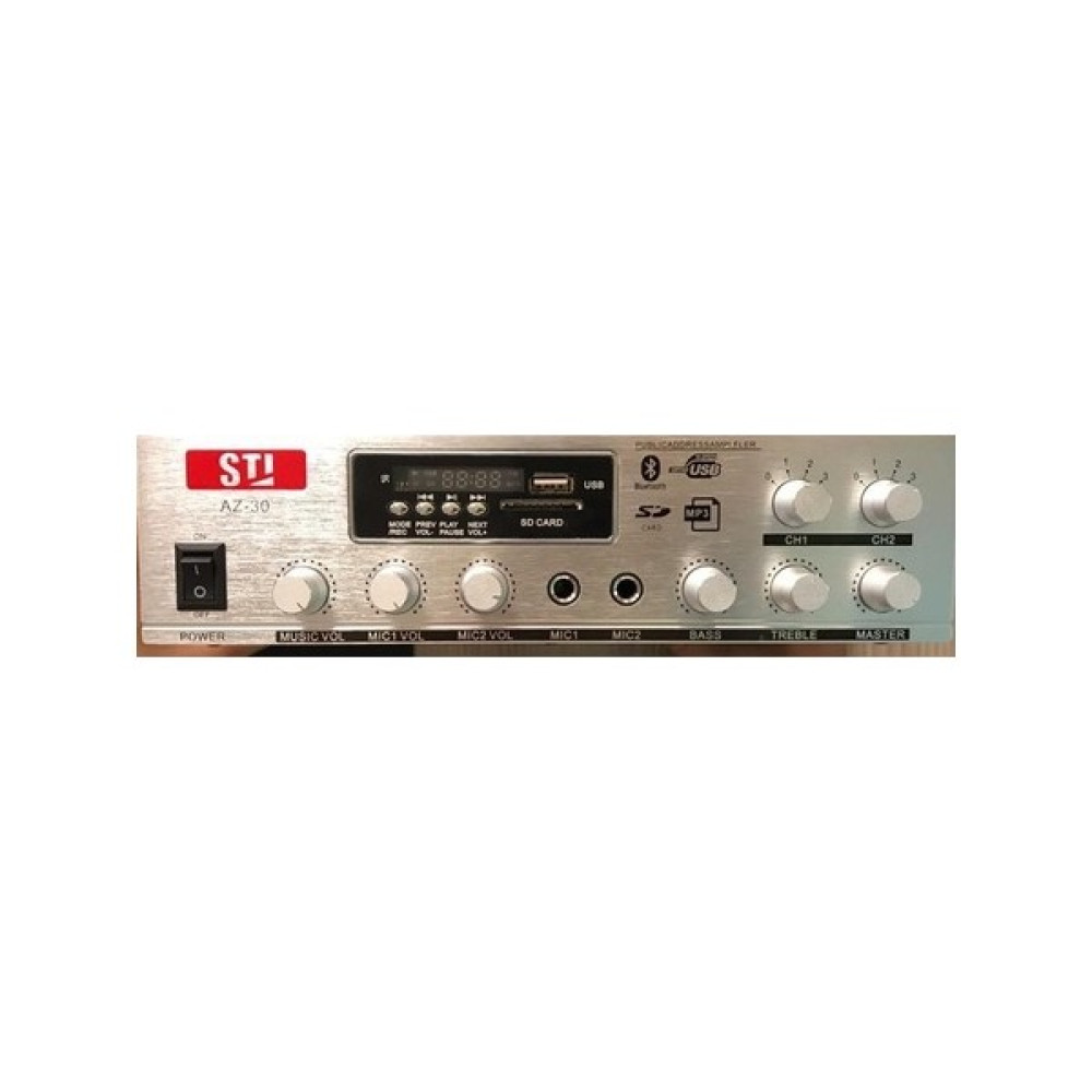 Sti Az-30 2 Kanal 2X60 Watt Stereo Mixer Anfi Docking Hoparlör Fiyatı