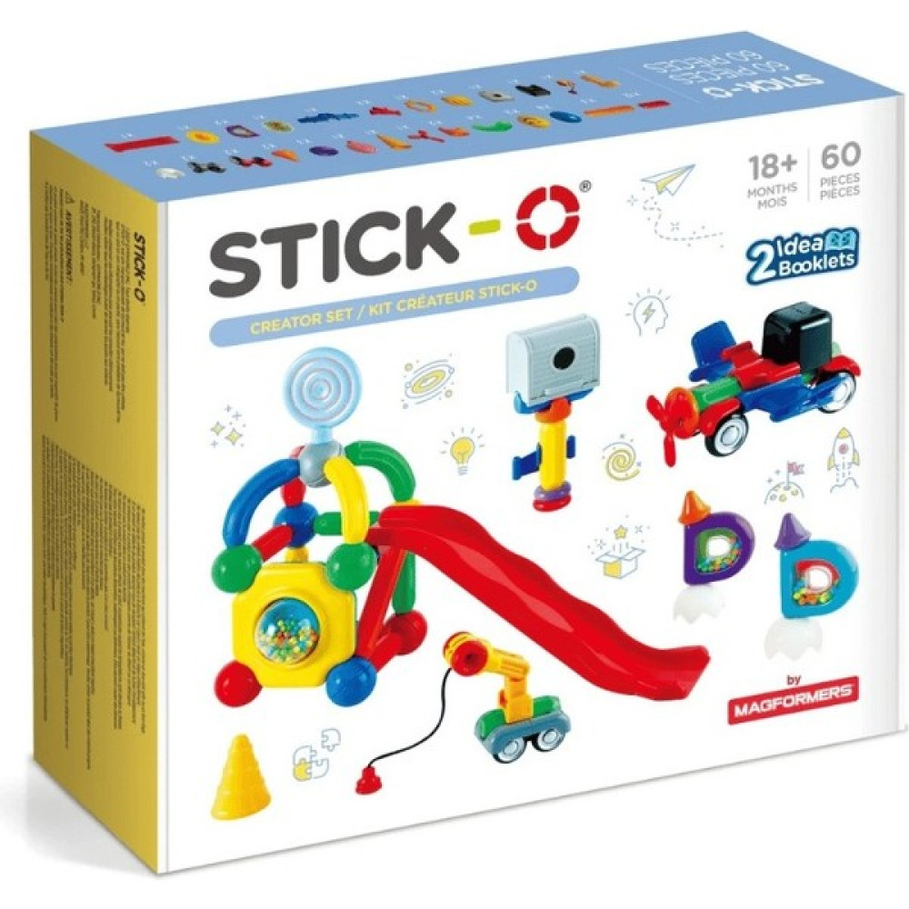 Stick-O Mıknatıslı Inşaat Seti 60 Parça Legolar ( Yapım Oyuncakları ) Fiyatı