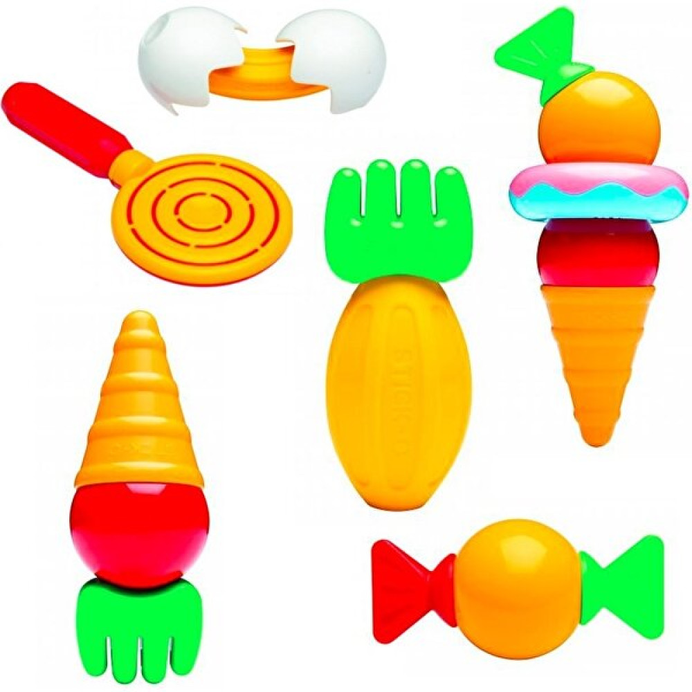 Stick-O Mıknatıslı Yemek Seti 16 Parça Legolar ( Yapım Oyuncakları ) Fiyatı