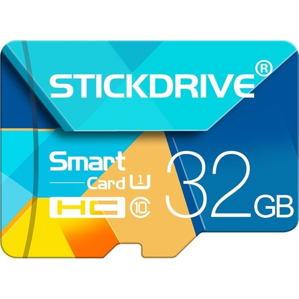 Stickdrive 32GB U1 Renkli Tf (Mikro Sd) Hafıza Kartı - NO Hafıza Kartları Fiyatı