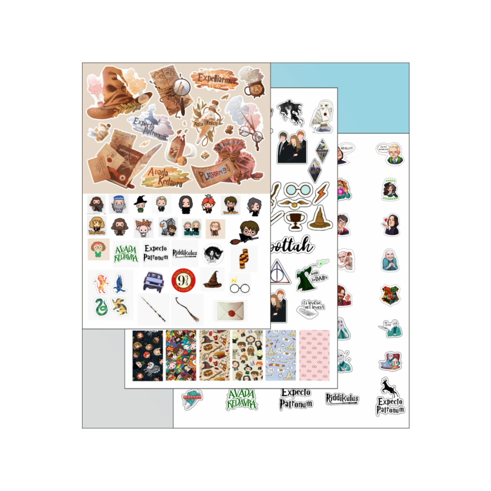 Sticker Adresim Harry Potter Sticker Seti Etiket Fiyatı