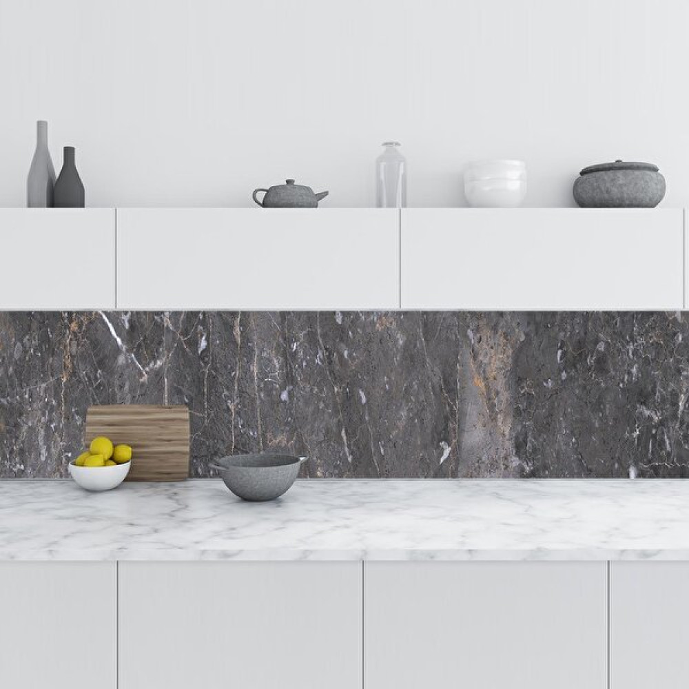 Sticker Art Mutfak Tezgah Arası Folyo Fayans Kaplama Folyosu Limestone Marble 60X400 cm - 60 cm - Renkli Yapı Kimyasalları & Yapıştırıcılar Fiyatı
