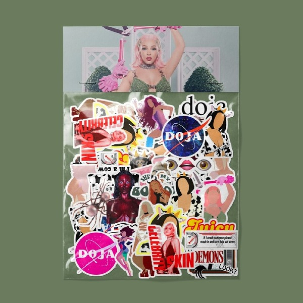 Sticker Doja Cat Sticker Paketi / Bullet Journal Defter Çıkartma Ajanda Laptop Etiket - 3 x 5 cm - Renkli Defter & Kağıt Ürünleri Fiyatı