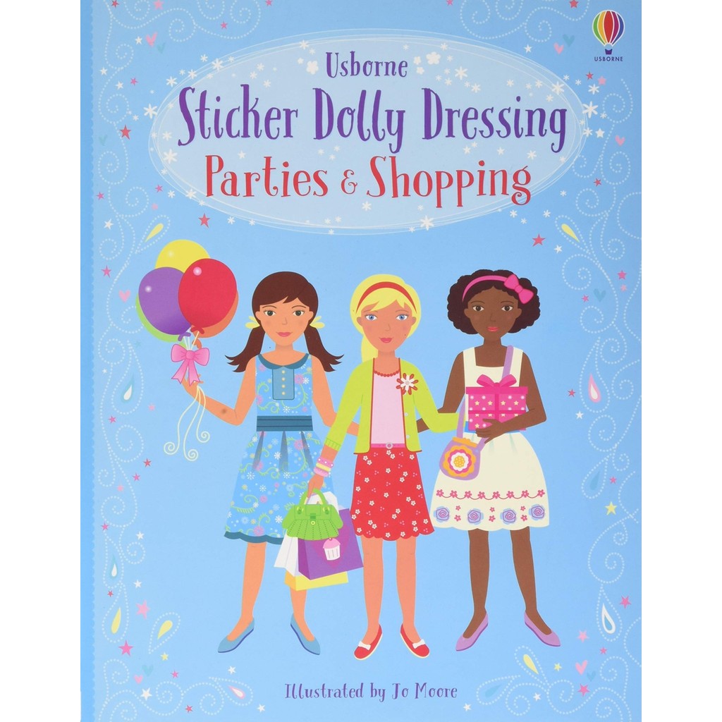 Sticker Dolly Dressing Parties & Shopping Diğer Fiyatı