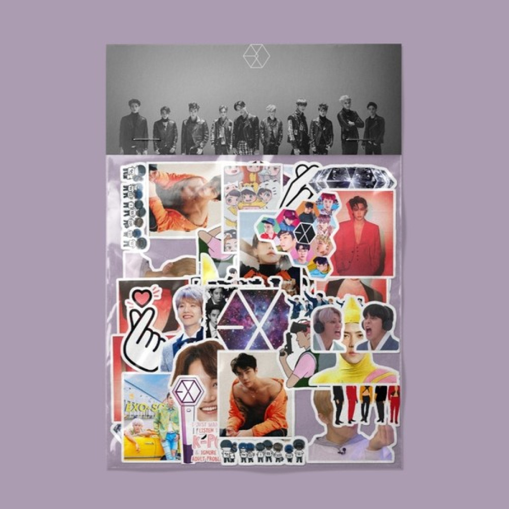 Sticker Exo Sticker Paketi/ Bullet Journal Defter Çıkartma Ajanda Laptop Etiket - 3 x 5 cm - Renkli Defter & Kağıt Ürünleri Fiyatı