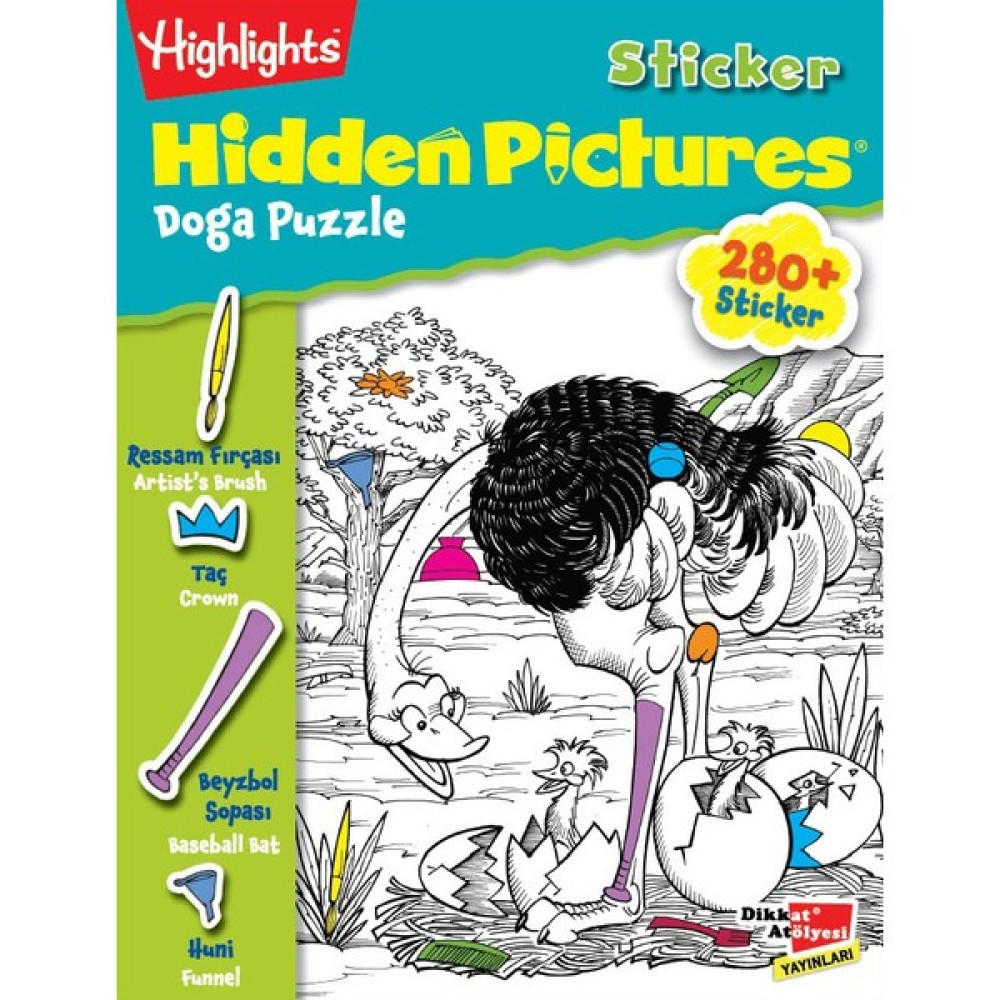 Sticker Hidden Pictures 2'Li Set (4 Yaş Ve Üzeri) Aktivite & Eğitici Kitaplar Fiyatı