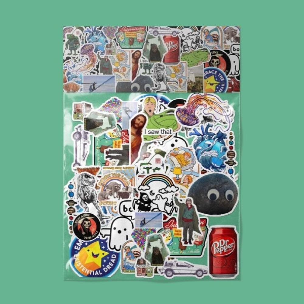 Sticker Karışık Retro 1 Sticker Paketi /bullet Journal Defter Çıkartma Ajanda Laptop Etiket - 3 x 5 cm - Renkli Defter & Kağıt Ürünleri Fiyatı