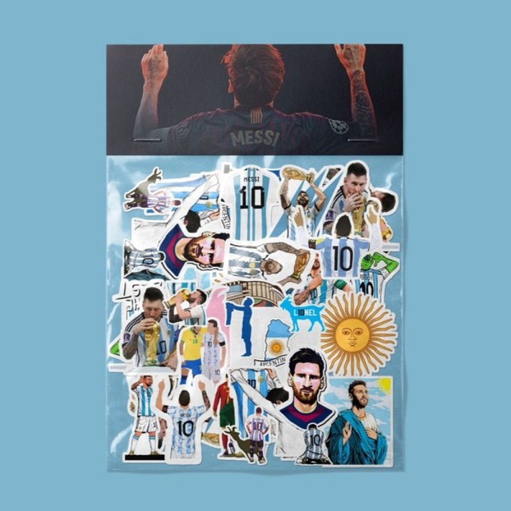 Sticker Lionel Messi Sticker Paketi/ Bullet Journal Defter Çıkartma Ajanda Laptop Etiket - 3 x 5 cm - Renkli Defter & Kağıt Ürünleri Fiyatı