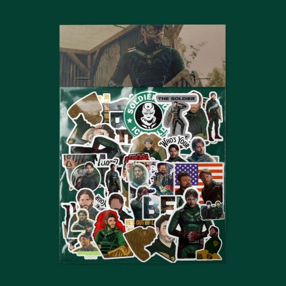 Sticker Soldier Boy (Theboys) Sticker Paketi / Bullet Journal Defter Çıkartma Ajanda Laptop Etiket - Renkli - 1 x 5 cm Defter & Kağıt Ürünleri Fiyatı