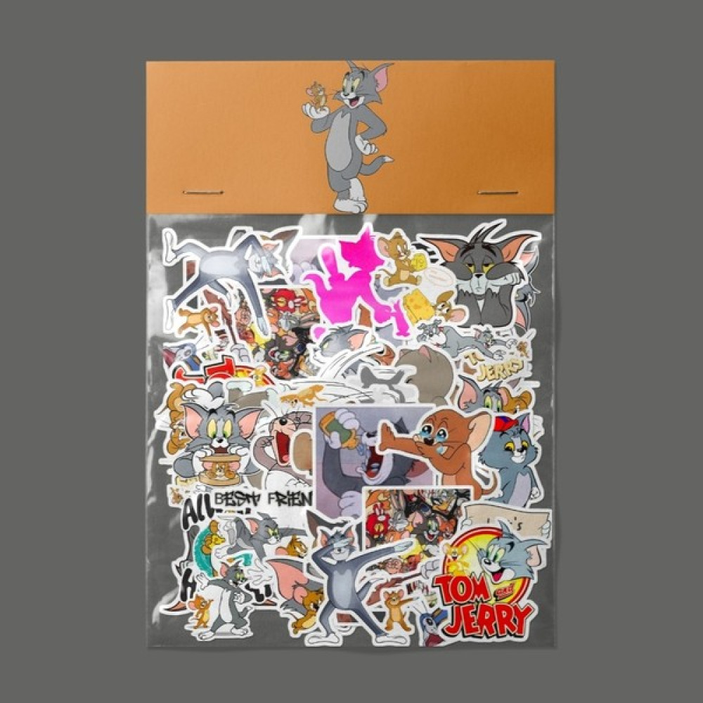 Sticker Tom ve Jerry Sticker Paketi/bullet Journal Defter Çıkartma Ajanda Laptop Etiket - 3 x 5 cm - Renkli Defter & Kağıt Ürünleri Fiyatı