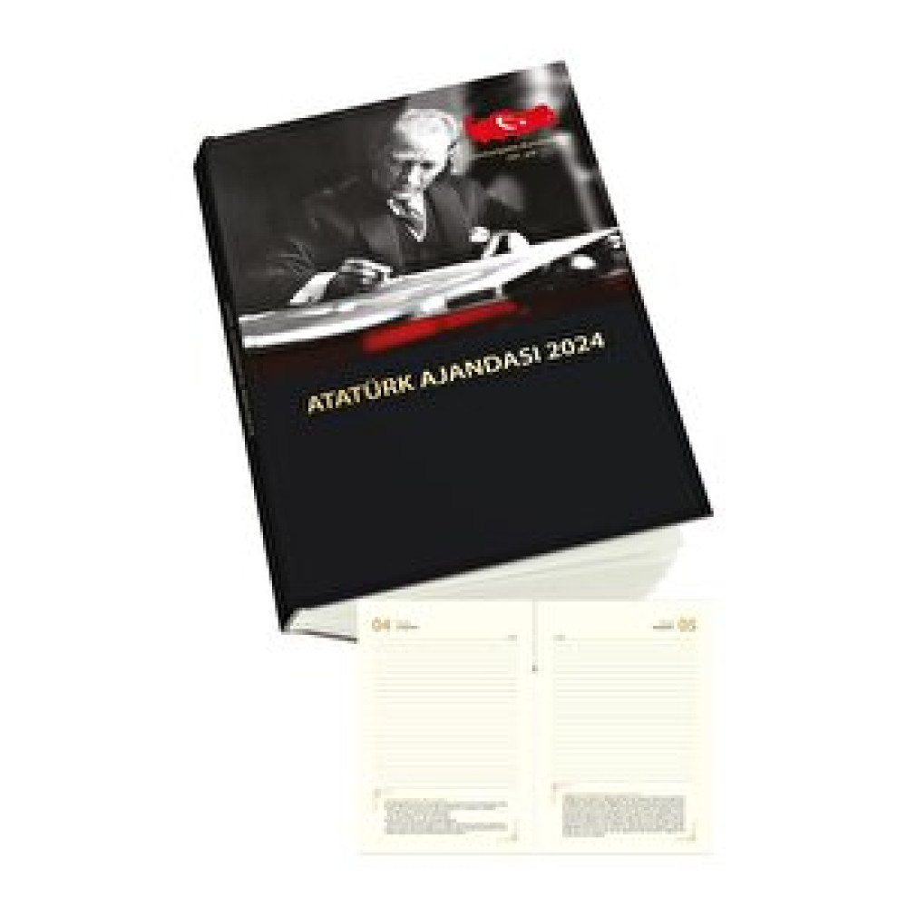 Stickerart 2024 Atatürk Ajanda Yıllık Atatürk Ajandası 17x24 Cm 17x246 mm Ajanda Fiyatı
