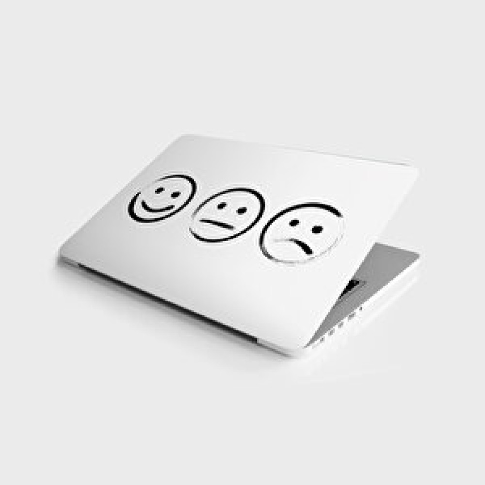 Stickerart Laptop Sticker Bilgisayar Notebook Pc Kaplama Etiketi Smile Emoticon Duvar Kağıdı Fiyatı