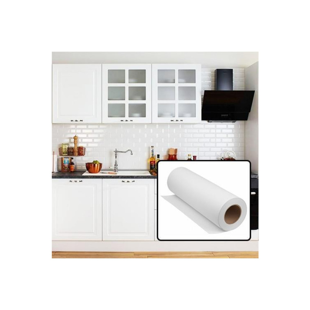 StickerArt Mat Beyaz Mobilya Ve Dolap Kaplama Folyosu 61 Cm 61 Cm X 1 Metre Mobilya & Dekorasyon Fiyatı