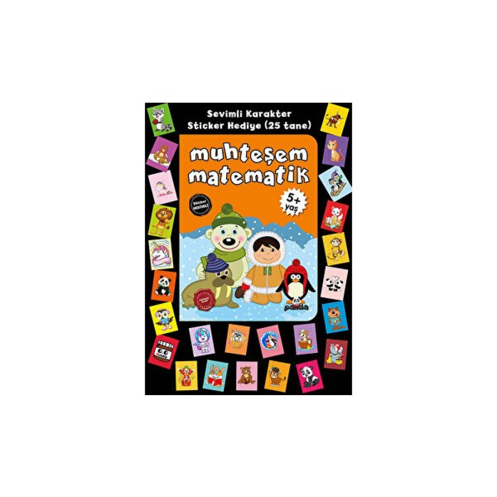 Stickerlı 5+ Yaş Muhteşem Matematik - Afife Çoruk Okul Öncesi Eğitici & Öğretici Kitaplar Fiyatı