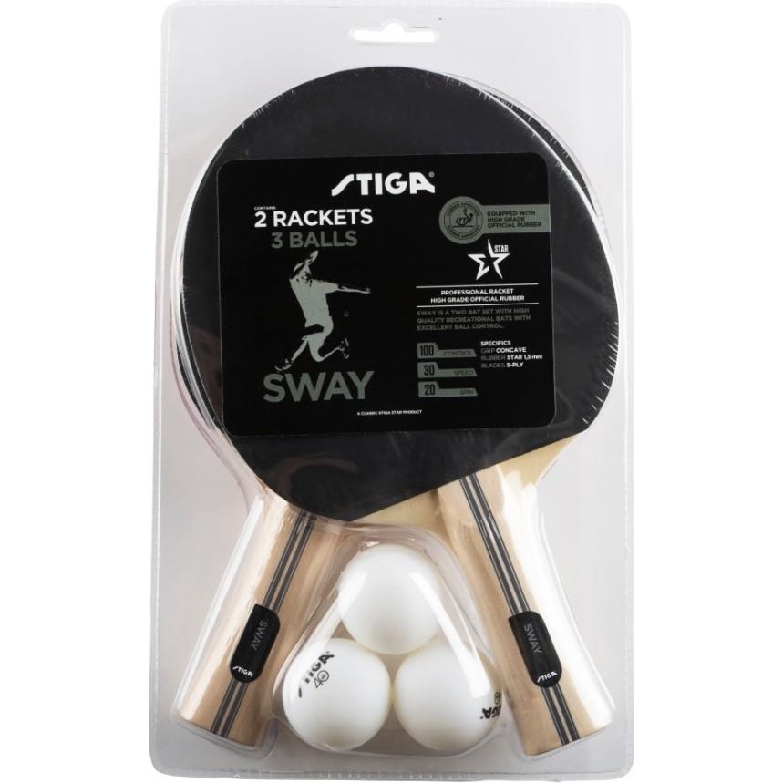 Stiga Set Sway Hobby Masa Tenis Raketi Seti 1210-5518-01 Diğer Fiyatı