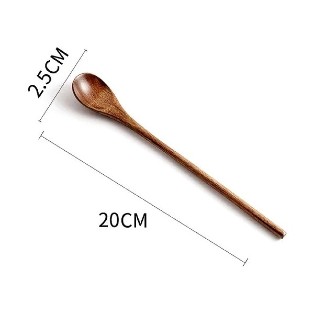 Stil 4 Kore Tarzı Doğal Ahşap Uzun Saplı Kaşık Mutfak Aksesuarları Yaratıcı Ahşap Karışık Uzun Saplı Kaşık Çorba Pişirme (Yurt Dışından) Yemek Takımı Fiyatı