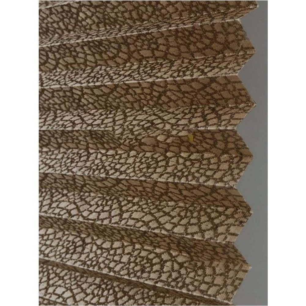 Stil Perde Plicell Plise Perde Mosaic - 03 Desenli Açık Kahve - 30 x 30 cm Stor Perde Fiyatı