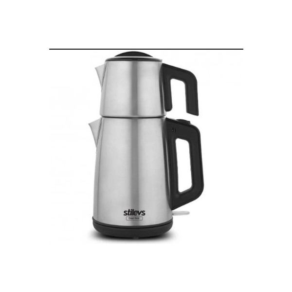 Stilevs Çays Inox Çay Makinesi - İnox - Siyah Çay Makineleri Fiyatı