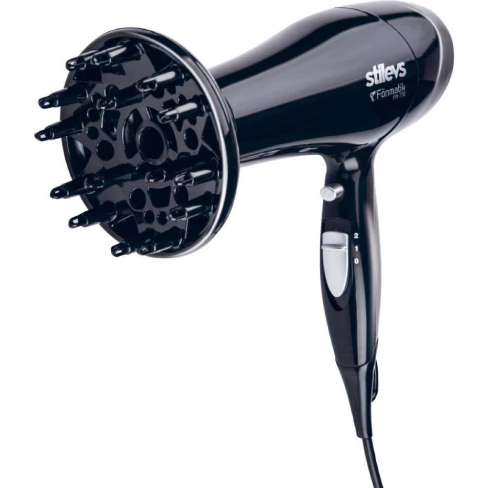 Stilevs Fn-778 Fonmatik Siyah 2000 W Sac Kurutma Makinesi Saç Bakımı Fiyatı