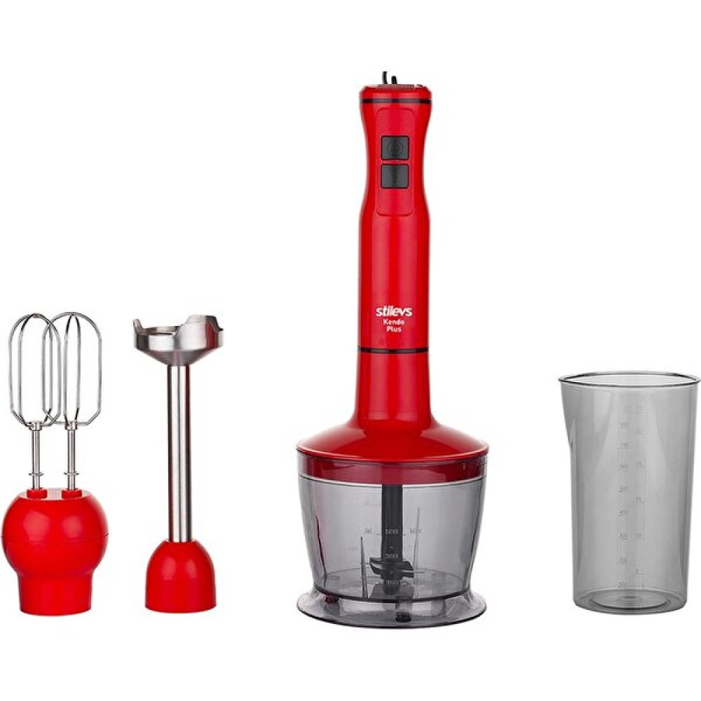 Stilevs Kendo Plus El Blender Seti Kırmızı Blenderler Fiyatı