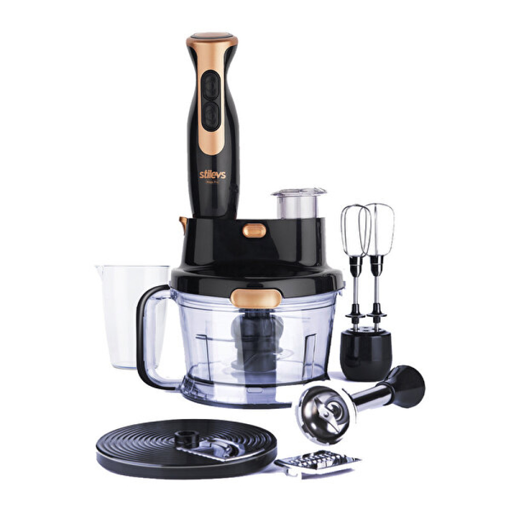Sti̇levs Mago Pro 1500 W Siyah Bakır El Blender Seti Blenderler Fiyatı