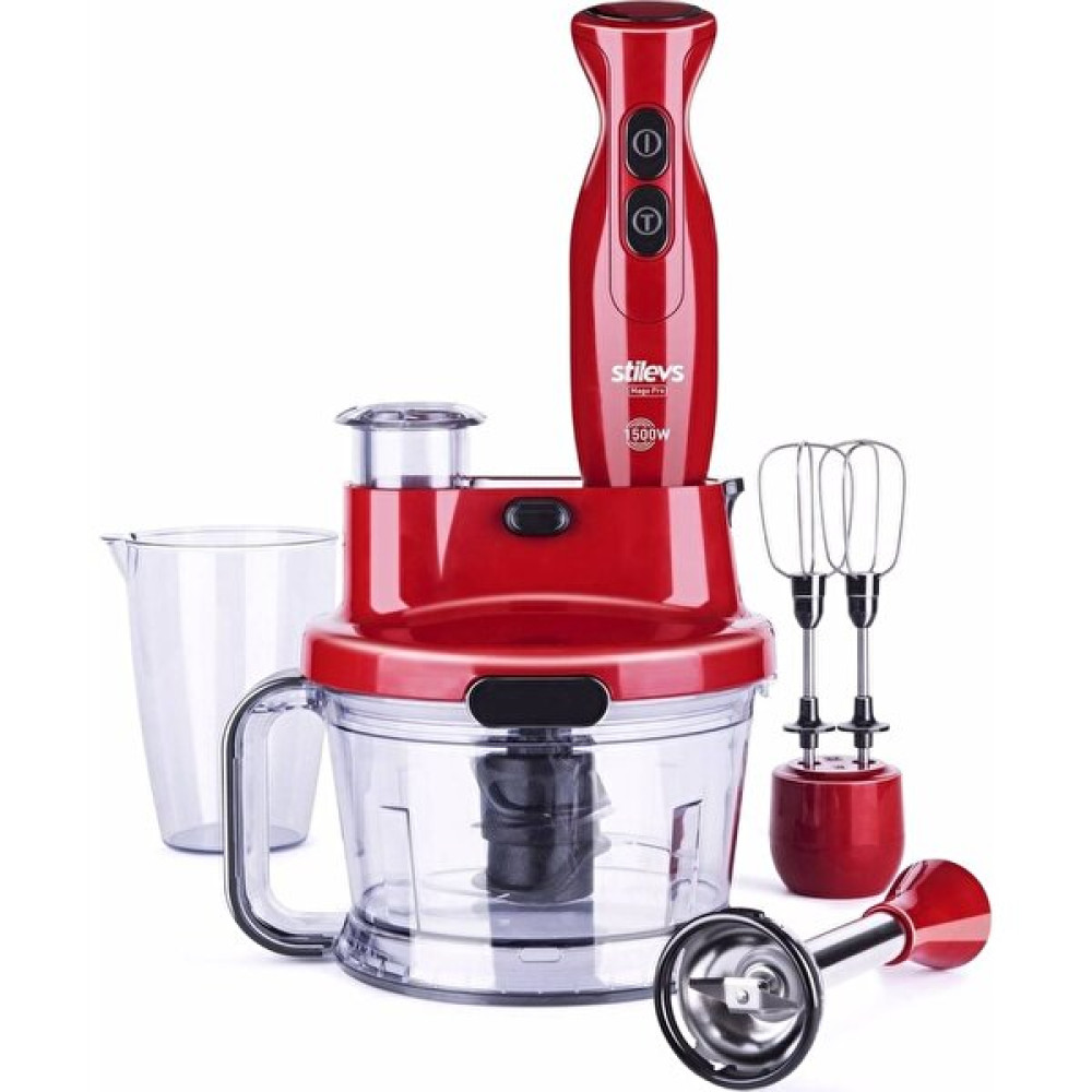 Stilevs Mago Pro1500 W Kırmızı Blender Seti Blenderler Fiyatı