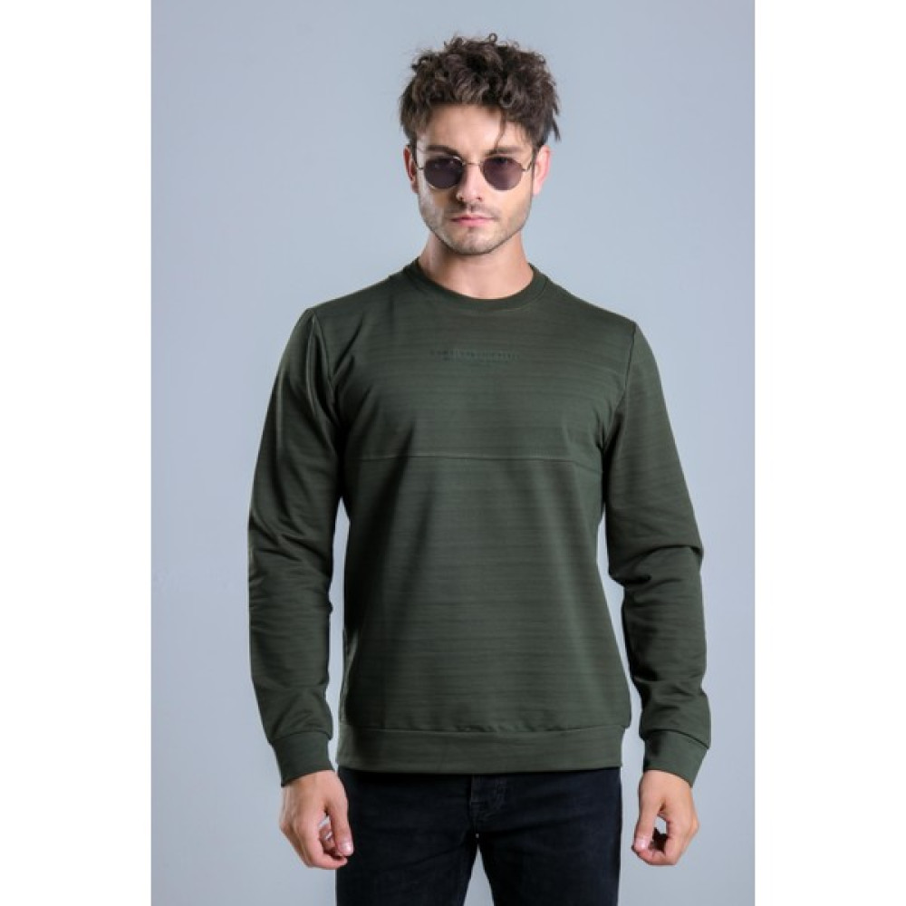 Stilkombin Kol ve Bel Detay Baskılı Sweat Mar ÖR324 Erkek Sweatshirt Fiyatı