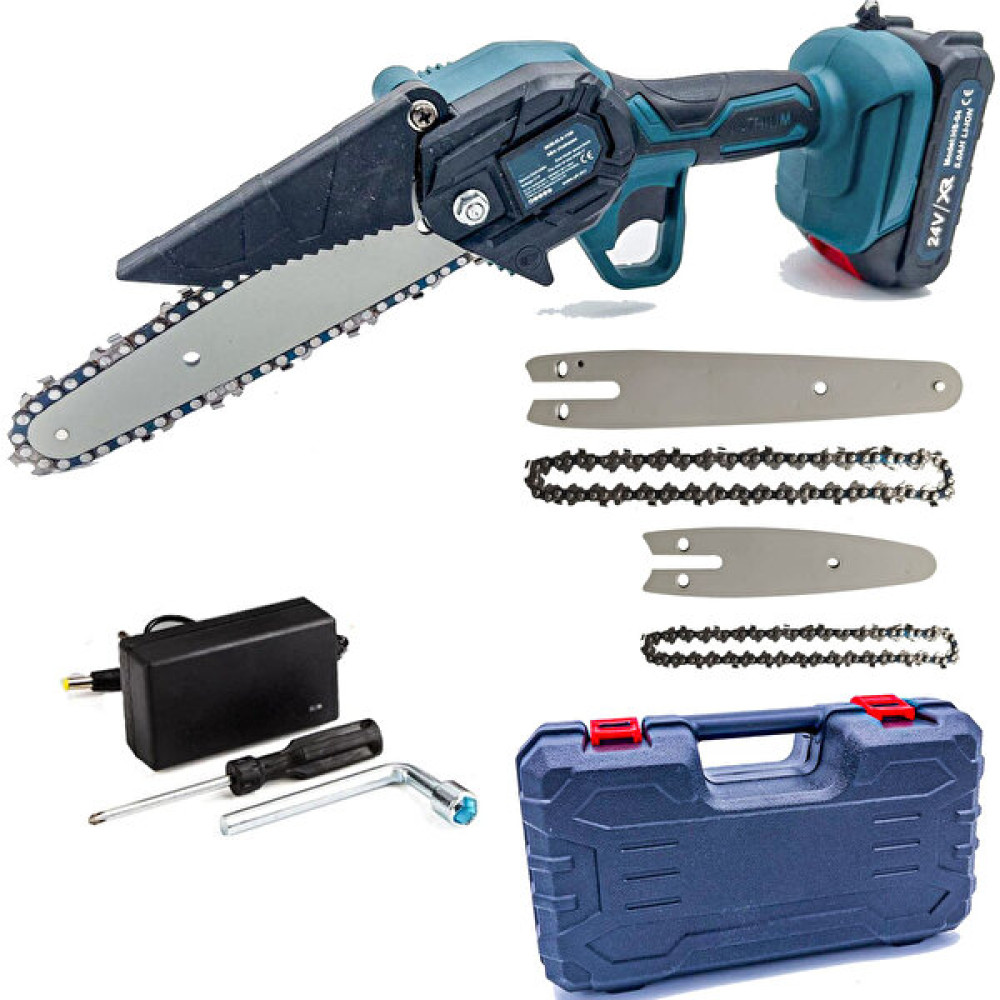 Stilmax 24V 5AH 2000W Çift Akülü 10-15 Cm Uzun Kısa Pala 2x Zincir Şarjlı Dal Kesme Budama Bıçkı Testeresi Ağaç Kesme Makinesi Fiyatı