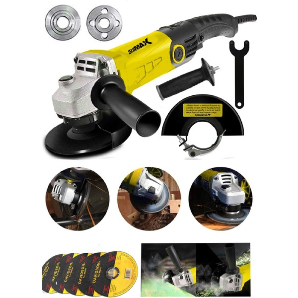 Stilmax 3500W 6 Kademe Devir Ayarlı Spiral Taşlama Makinesi Avuç Içi Taşlama 125 Mm 5 Ad Taş Hediyeli Taşlama Makinesi Fiyatı