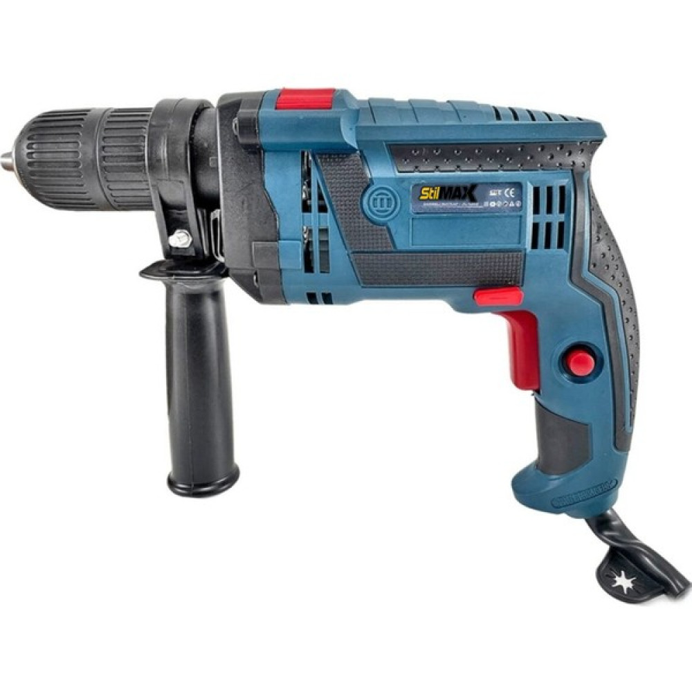 Stilmax Alman Type 1500W Profesyonel Yüksek Torklu Darbeli Vidalama Delme Matkap + 5 Ad Uç Seti Matkaplar Fiyatı