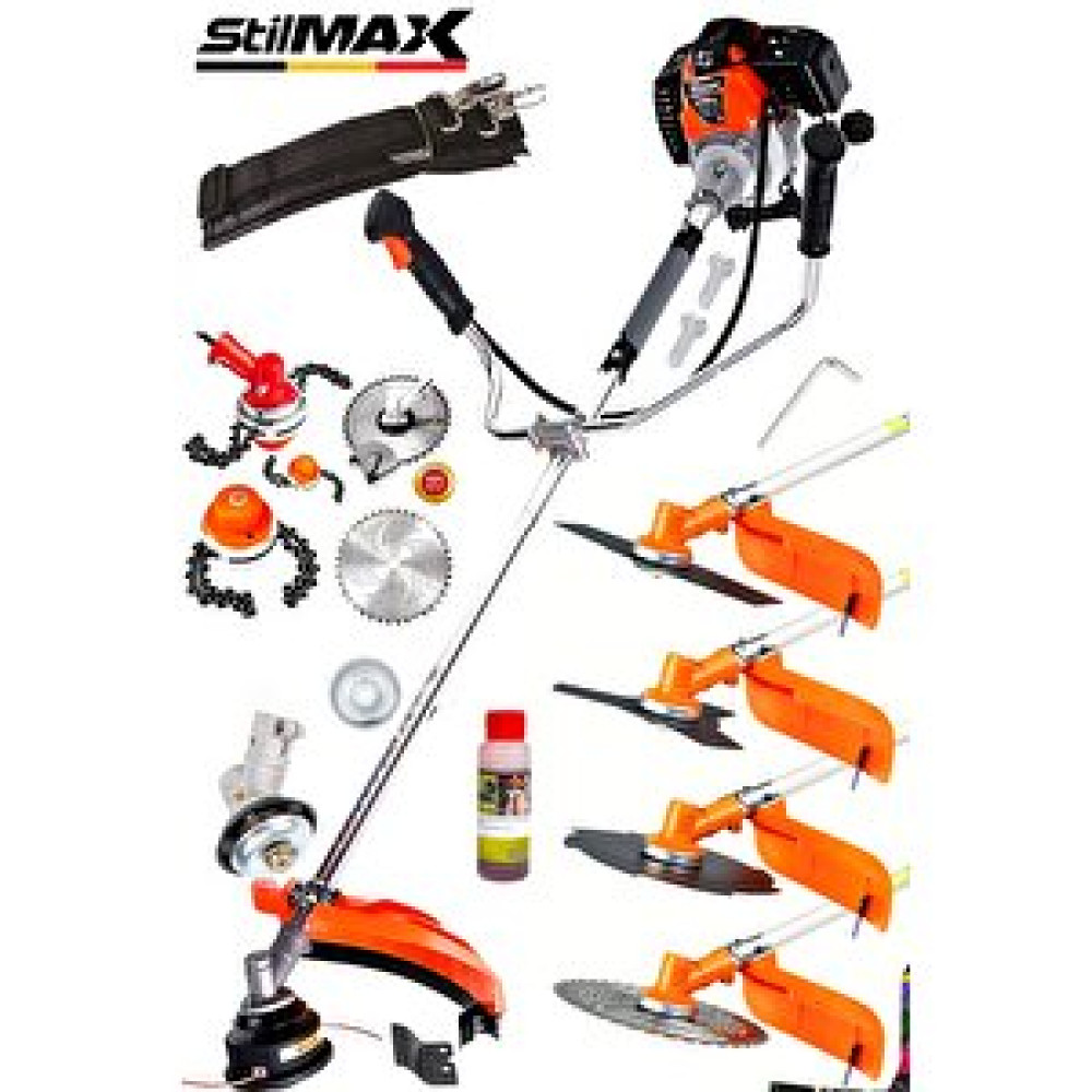 STILMAX Çelik Piston 3 Hpx Metal Şanzımanlı Yan Tip Benzinli Motorlu Ot Çalı Çim Biçme Makinesi Bahçıvanlık Aletleri Fiyatı