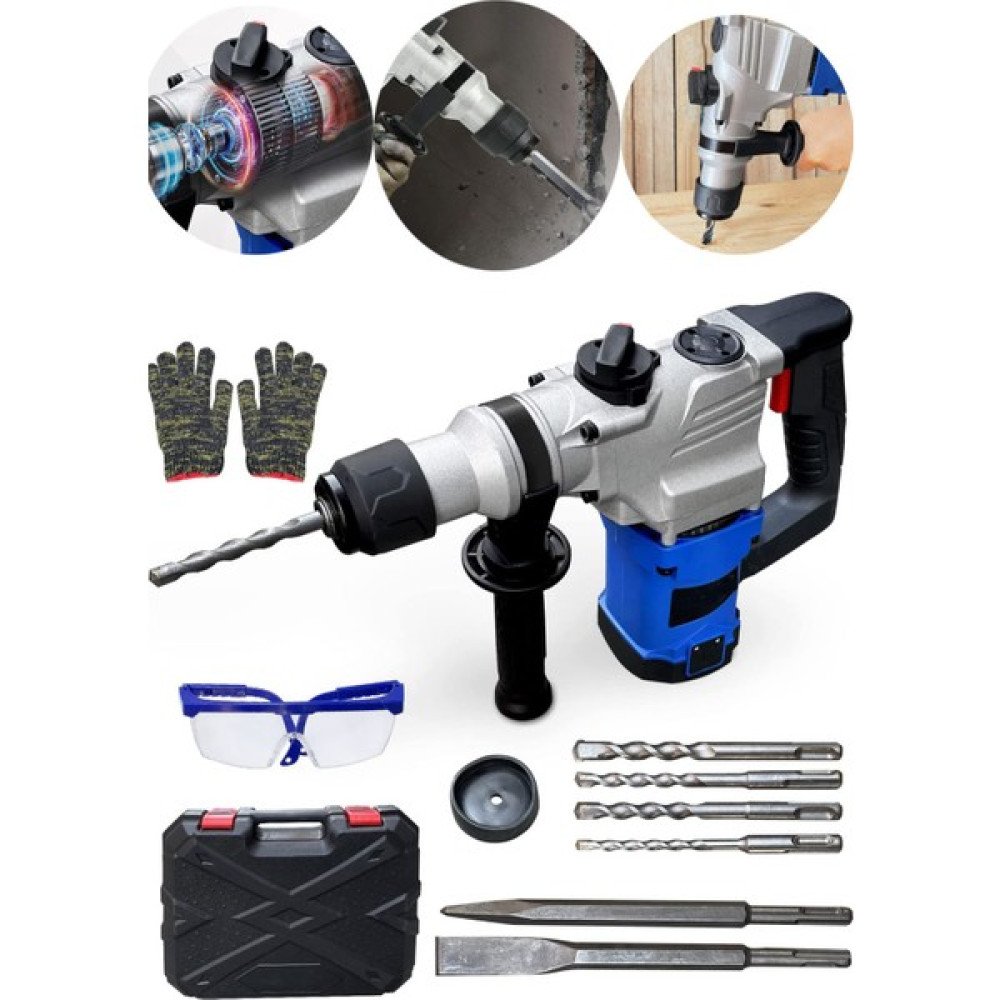 Stilmax SHD2000 Darbeli Çift Fonksiyonlu 5.5 kg Kırıcı Delici Hılti 26MM 2000W 5.5 J Sds Plus + Çantalı Set Kırıcı Deliciler & Kırıcılar Fiyatı