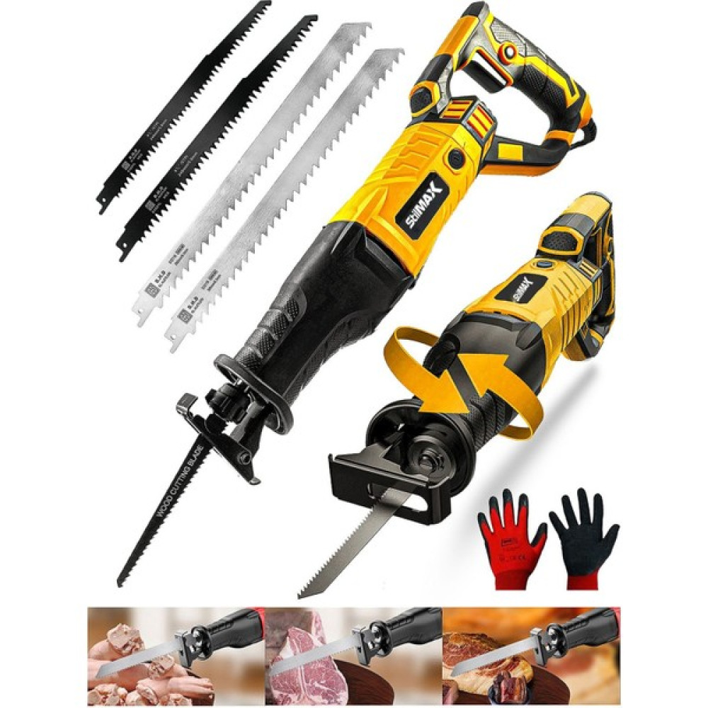 Stilmax STS1645 4500W  Döner Başlık Metal Dişli Tilki Kuyruğu Ahşap Kemik Kesim Makinası Panter Testere El Aletleri Fiyatı