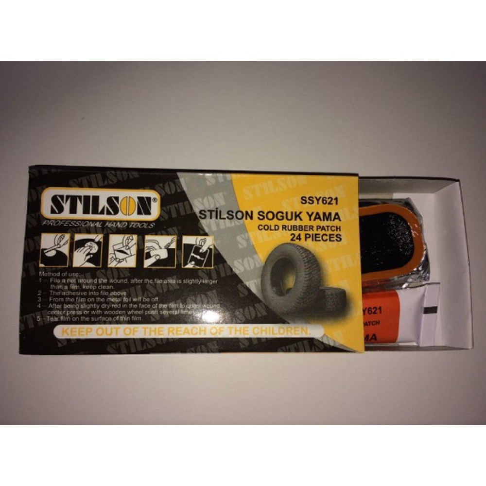 Stilson Soğuk Lastik Yaması 24 lü Oto Boyaları Fiyatı