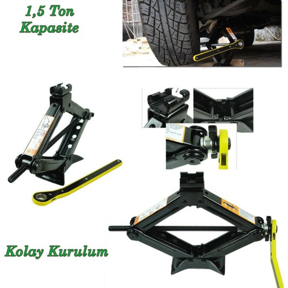 Stilson Stılson 1.5 Ton Cırcır Kollu Kriko Trafik Malzemeleri Fiyatı