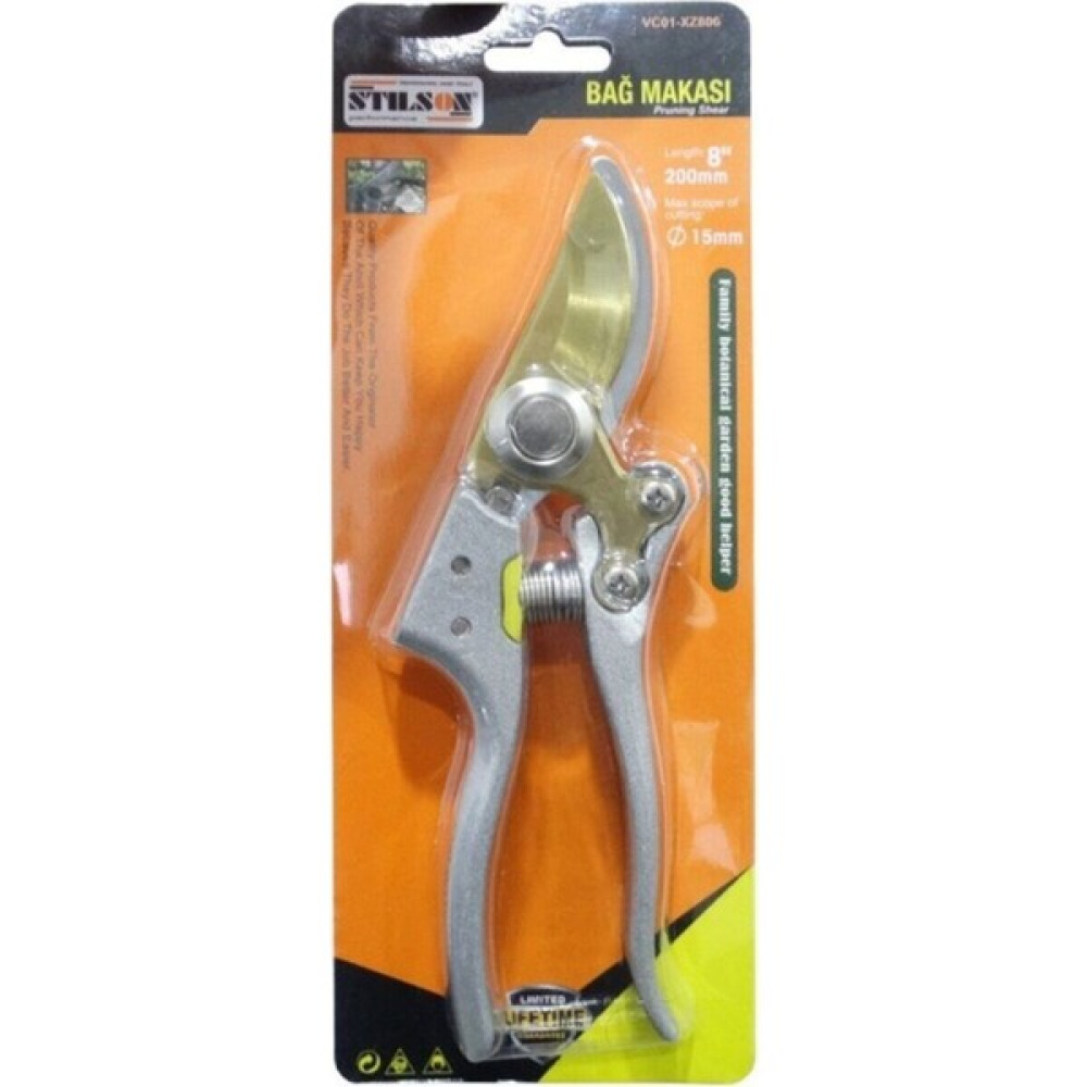 Stilson XZ806 Budama Makası 200MM Oto Boyaları Fiyatı