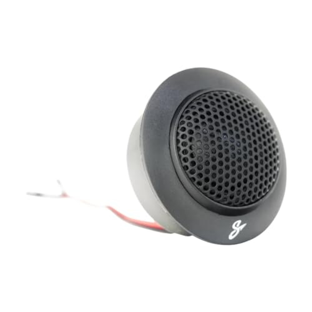 STINGER Audio 1" High-Fidelity Car Audio Silk Dome Speaker Tweeter, 50W RMS/100W Max, 4 Ohm (1 Pair)