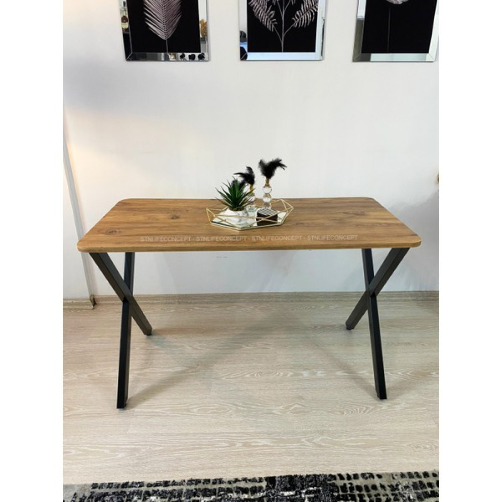 STN Life Concept Mutfak Masası x Ayaklı Balkon Cafe Masası 60X120CM Atlantik Çam Yemek & Mutfak Masası Fiyatı