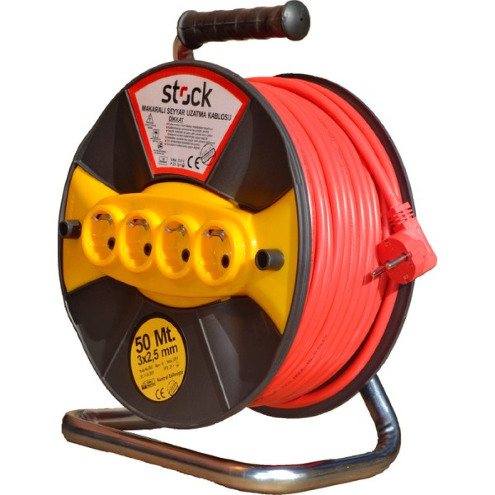 Stock Makaralı Kablo 3 x 2,5 mm - 40 m Prizler Fiyatı