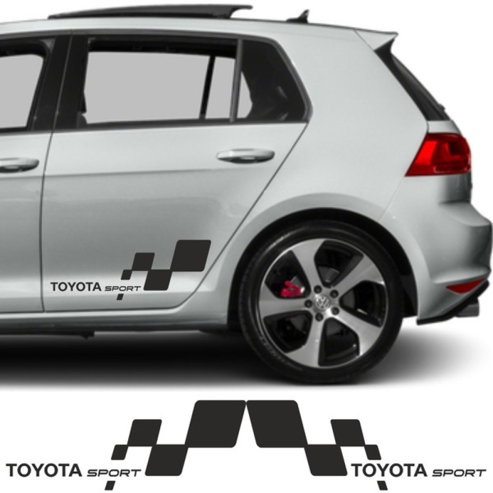 Stok Shop Toyota Yan Sport (56*26) - Beyaz - 20 x 20 cm Oto Boyaları Fiyatı