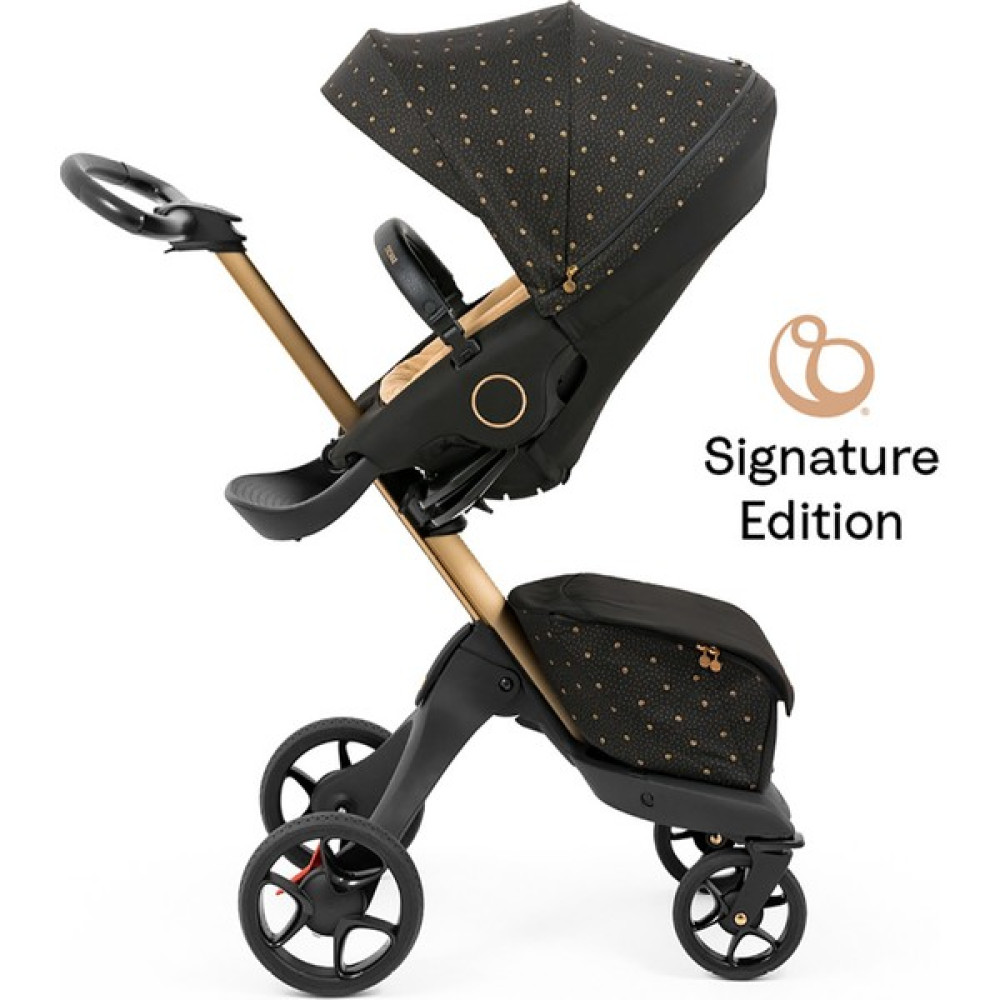 Stokke Xplory x Signature Bebek Arabası Signature Black - Krem - Yeşil Bebek Arabası-Puset Aksesuarları Fiyatı