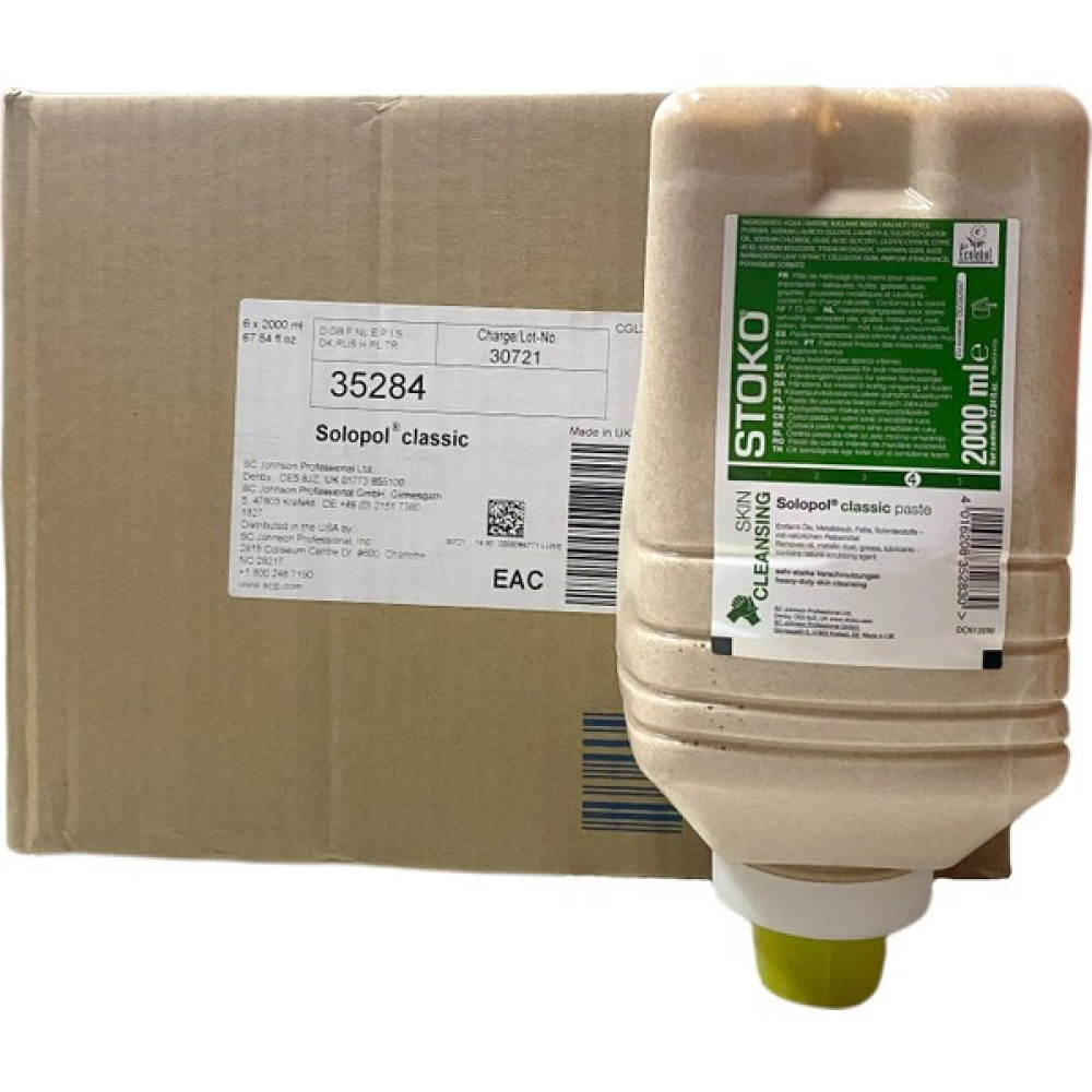 Stoko Solopol 2000 ml Elden Ağır Yağ ve Kir Çıkarıcı Krem 6 Adet (Koli) Anti-Aging / Yaşlanma Karşıtı Fiyatı