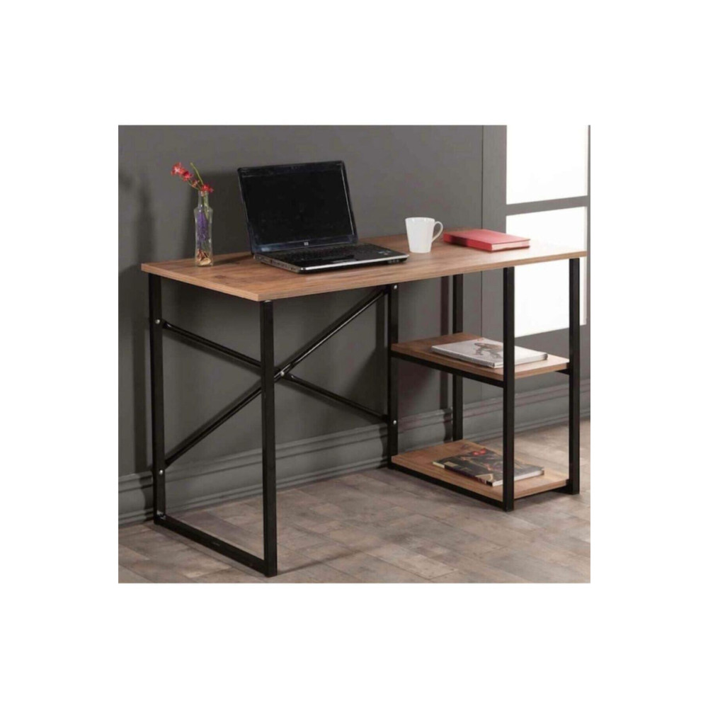 STONE CONCEPT MOBİLYA Çalışma Masası Concept Metal Ahşap 60x120 Ofis Bilgisayar Masası 60*120 Çalışma Masası Fiyatı